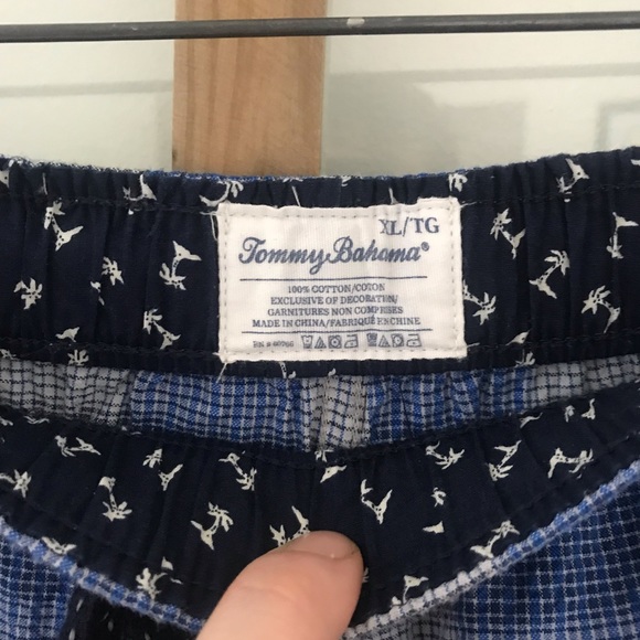 MENS TOMMY BAHAMA SHORTS CHECKERED 100% COTTON - Picture 5 of 7